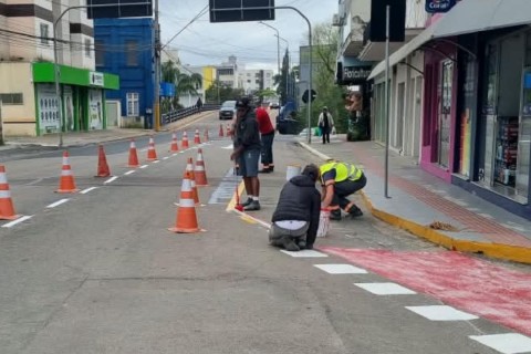 Prefeitura planeja ampliar e integrar malha de ciclofaixas em Rio do Sul