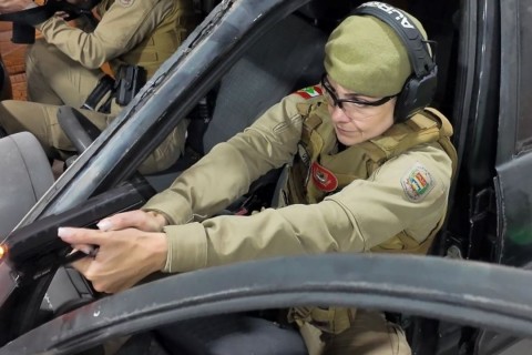 Estado mais seguro do país: parceria com estandes de tiro amplia treinamento policial com armas de fogo