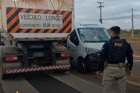Veículos com excesso de peso podem ser multados durante operação na BR-470 em SC