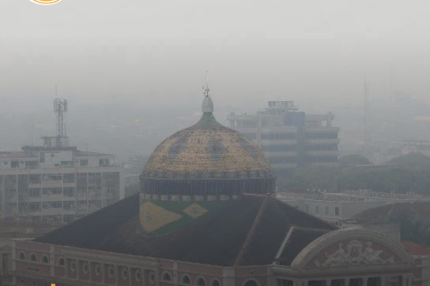 Manaus é capital com maior poluição atmosférica do país nesta sexta