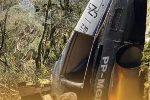 Cenipa abre investigação para apurar causas de queda de helicóptero