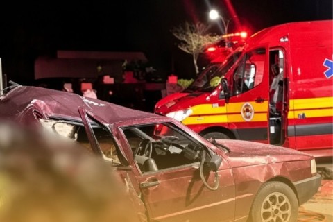 Segunda irmã gêmea vítima de grave acidente entre carros morre em Criciúma