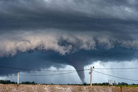 Simepar confirma dois tornados no Paraná entre quarta (09) e quinta-feira (10/09)