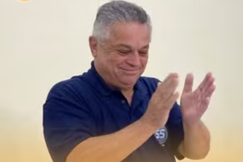 João Rodrigues (PSD) vota em Chapecó