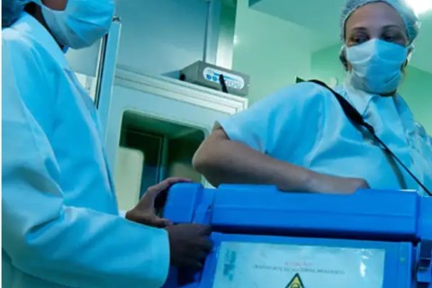 Taxa média de recusa de doação de órgãos pelos familiares é 45%