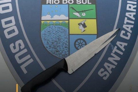 Homem é preso após ocorrência de violência doméstica em Rio do Sul