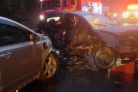 Enfermeira morre e dois colegas ficam em estado grave em acidente a caminho do trabalho na BR-282 em SC