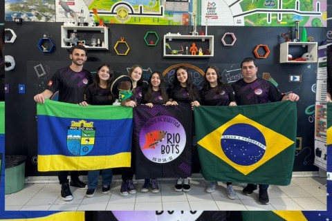 Estudantes de Rio do Sul vão representar o Brasil em torneio internacional de robótica no México