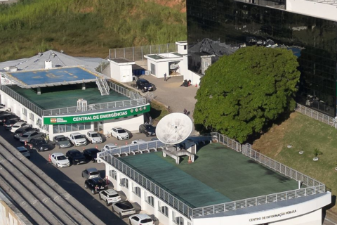 Defesa Civil de SC é a única do Brasil a captar imagens diretas de satélite para monitoramento em tempo real