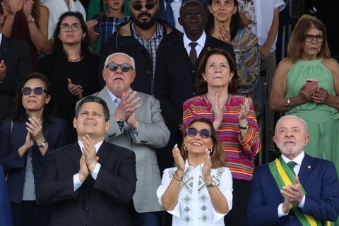 Desfile Cívico em Brasília.