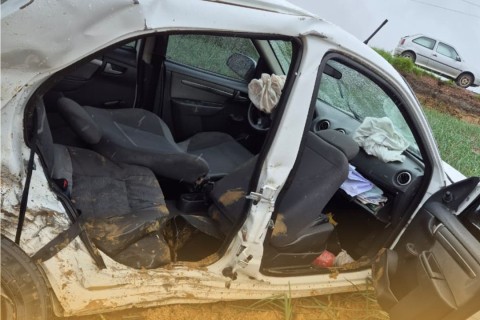 Colisão entre dois carros deixam feridos em Ituporanga, no Alto Vale.