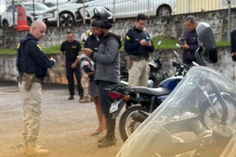 PRF reforça fiscalização nas rodovias de SC durante a Semana Nacional de Trânsito