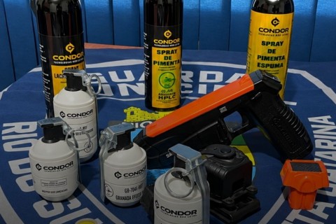 Guarda Municipal de Rio do Sul amplia arsenal de equipamentos de tecnologia menos letal