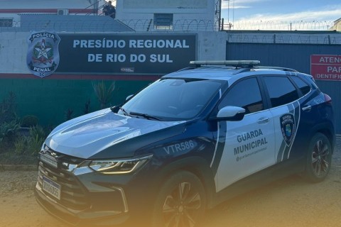 Guarda Municipal cumpre mandado de prisão no bairro Canoas