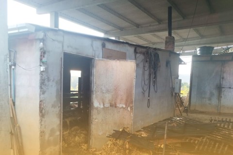 Incêndio em estufa de fumo mobiliza Bombeiros em Ituporanga