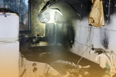 Incêndio em cozinha de posto é controlado em Rio do Sul
