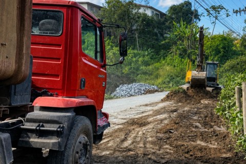 Pavimentação de trecho da Estrada Navegantes começa nos próximos dias