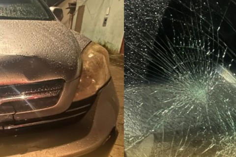 Homem é identificado após atropelar avô e neto e fugir em SC; menino é encaminhado ao hospital com ferimentos graves